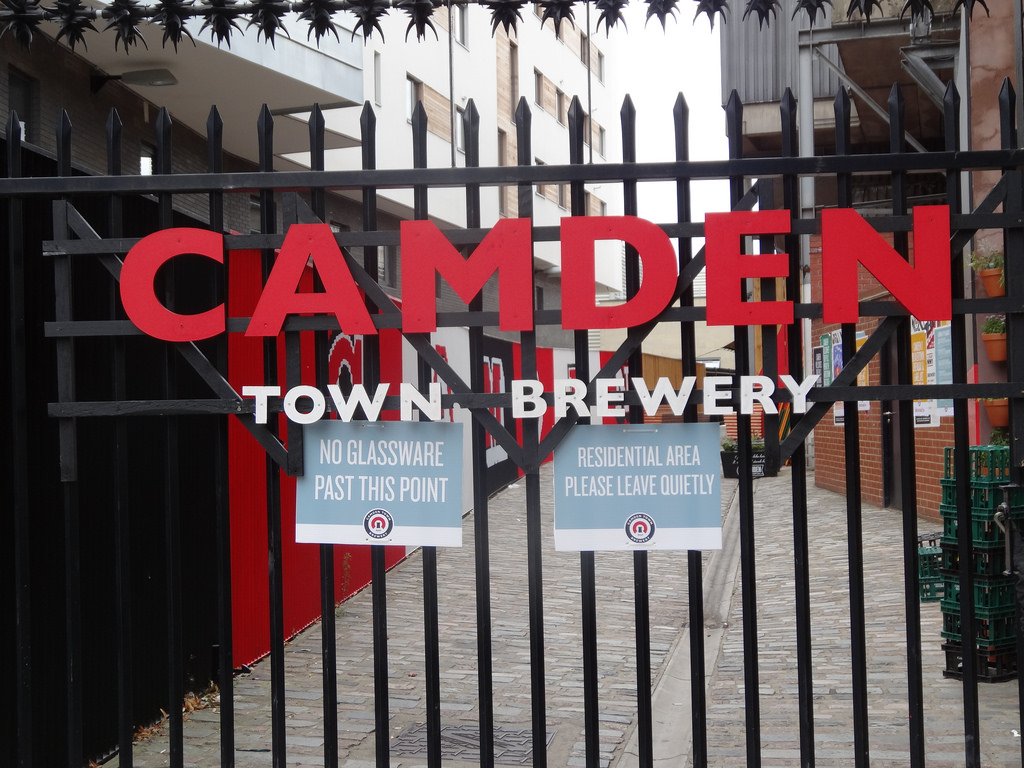 camden brewery t shirt
